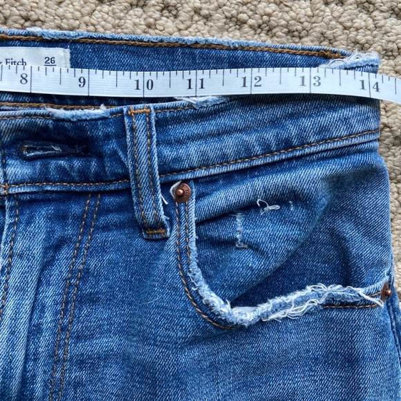 Abercrombie The Ankle Straight Ultra High Rise, 26 regular - Picture 9 of 9